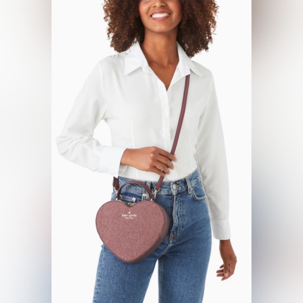 Kate Spade Love Shack Heart Crossbody NWT